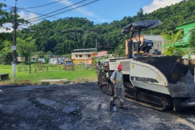 Recapeamento asfáltico em Angra