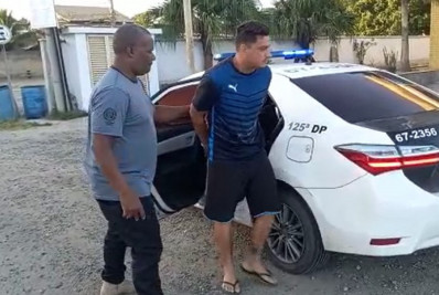Acusado de estuprar enteadas de 5 e 9 anos é preso em São Pedro da Aldeia