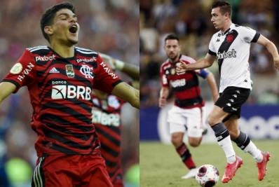 Flamengo x Vasco: Ayrton Lucas e Piton fazem duelo à parte na lateral-esquerda