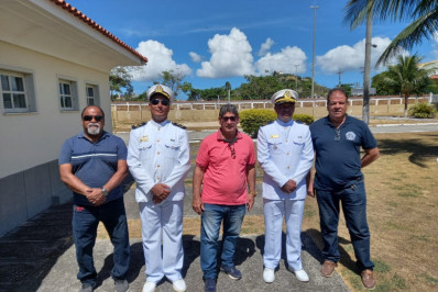 Secretários de Búzios participam da Cerimônia da passagem do comando da Delegacia da Capitania dos Portos de Cabo Frio