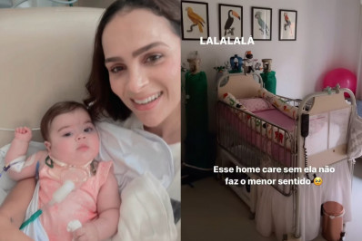 Leticia Cazarré lamenta internação da filha caçula: 'Virando mais uma estadia'