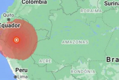 Terremoto de magnitude 7 atinge fronteira do Peru com Equador