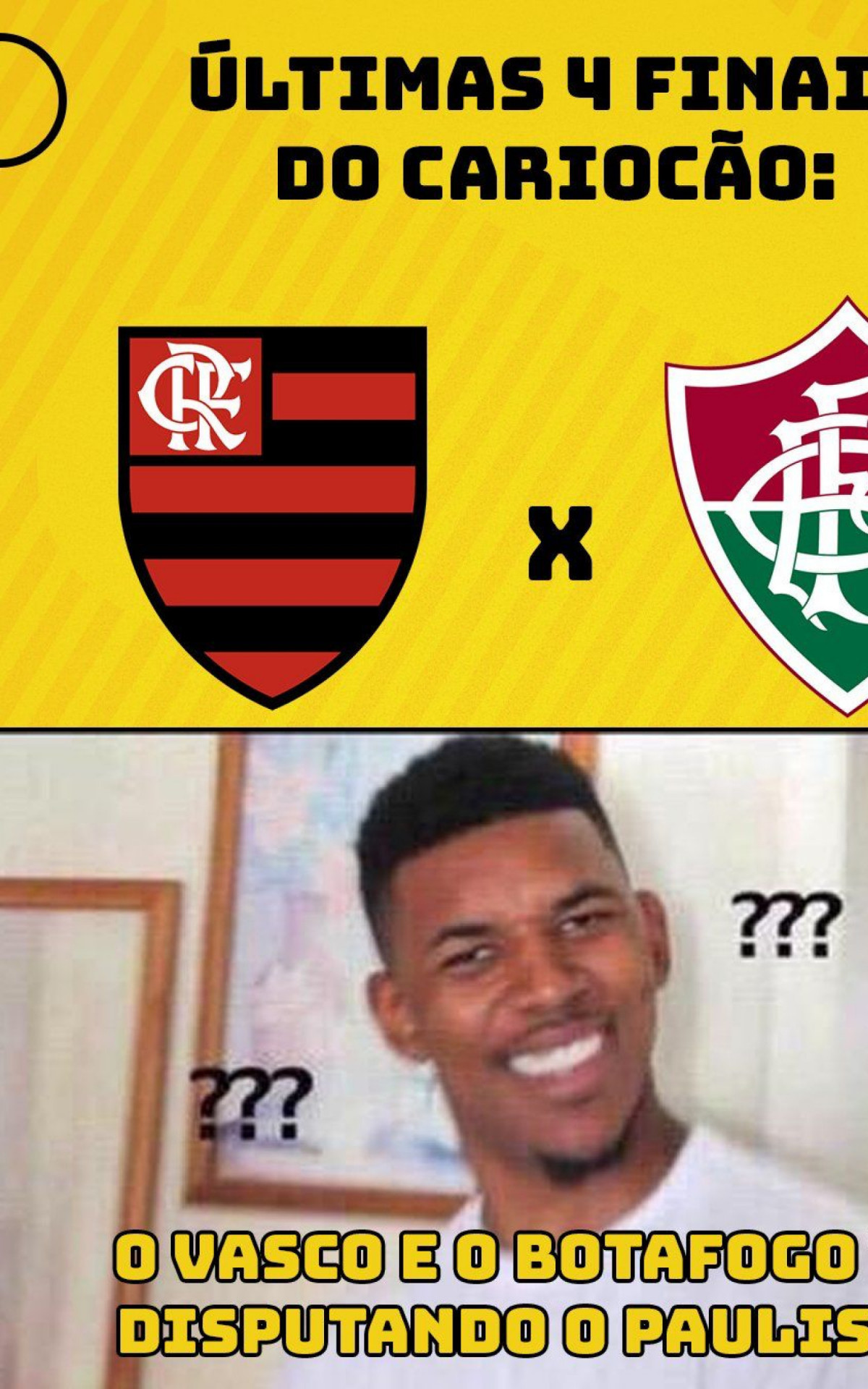 Internet bombou com 'memes' ap&oacute;s nova vit&oacute;ria do Flamengo sobre o Vasco