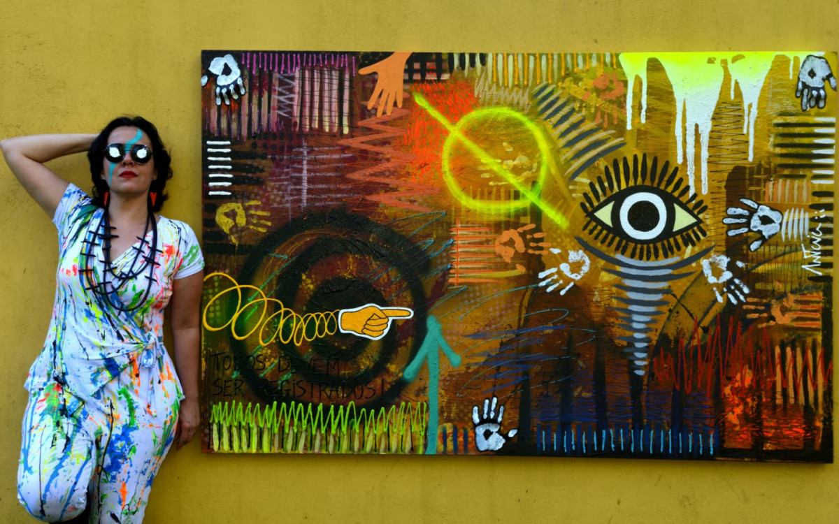 Antonia Philippsen Boaventura na coletiva 'Pluralidades', na Ava Galleria Rio