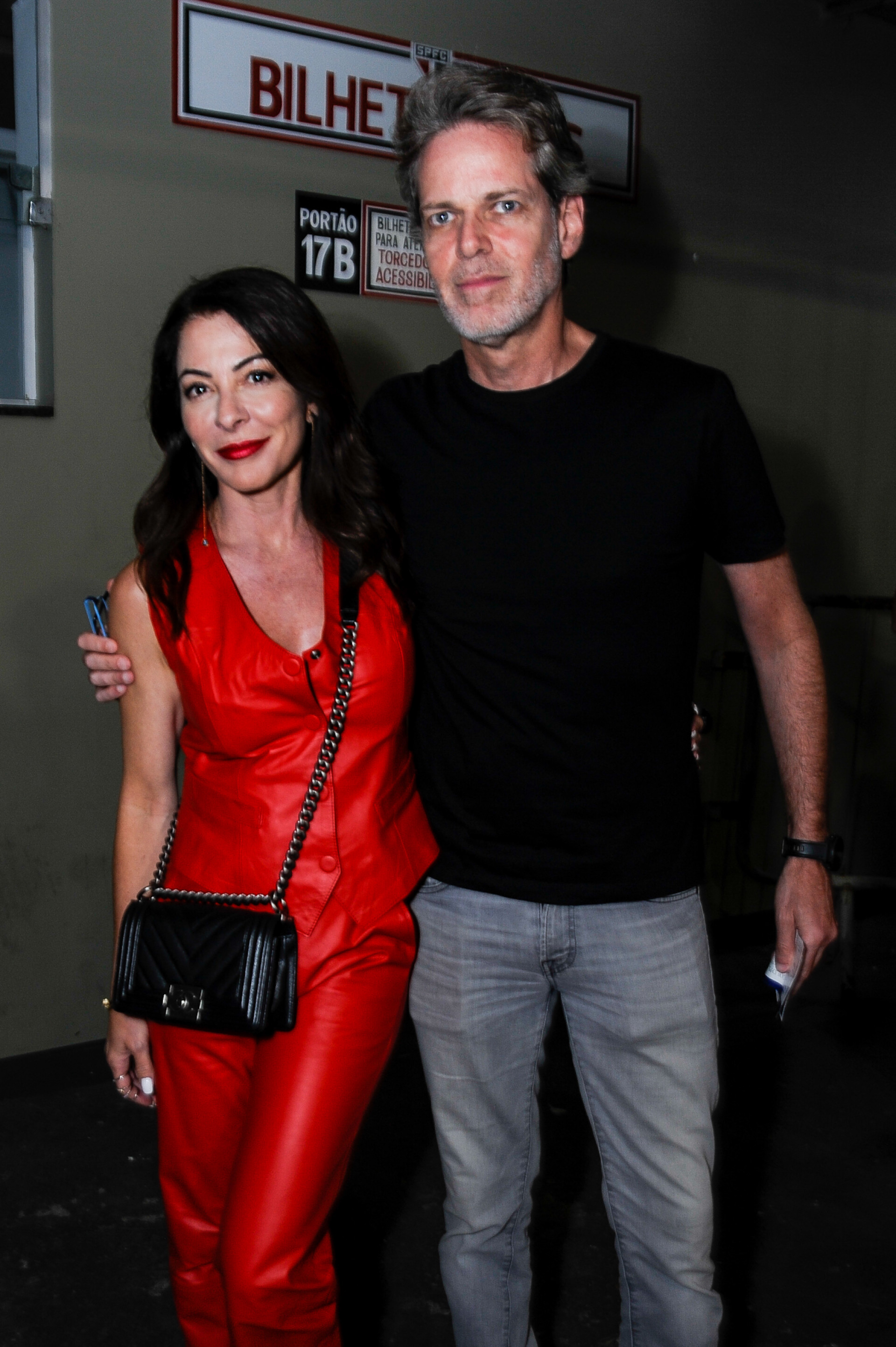 Ana Paula Padrão e o marido, Walter Mundell - Eduardo Martins / Agnews