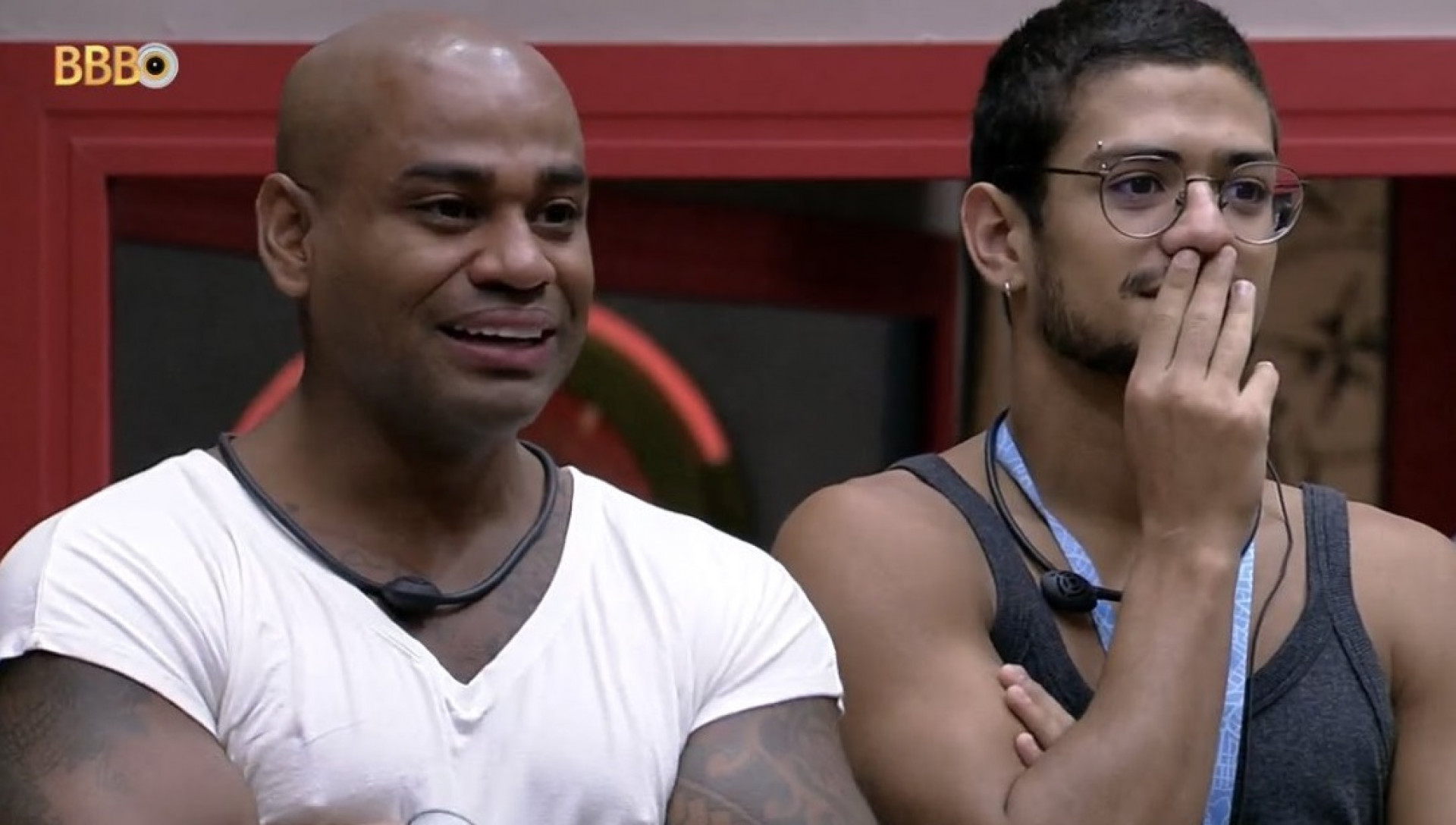 Cezar Black chorou ao saber que Key Alves participou de intercâmbio  - Reprodução/Globoplay