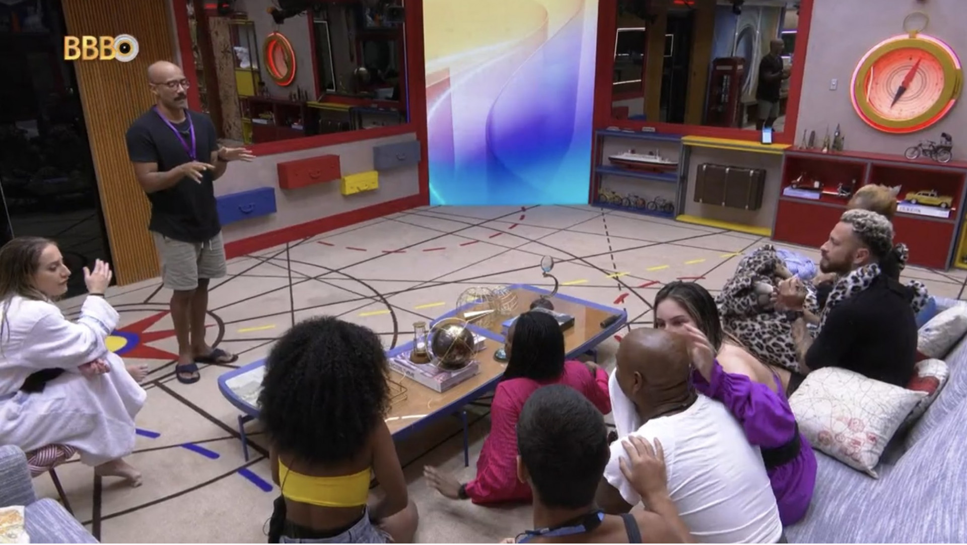 Participantes ficaram surpresos ao verem Key Alves em reality mexicano  - Reprodução/Globoplay