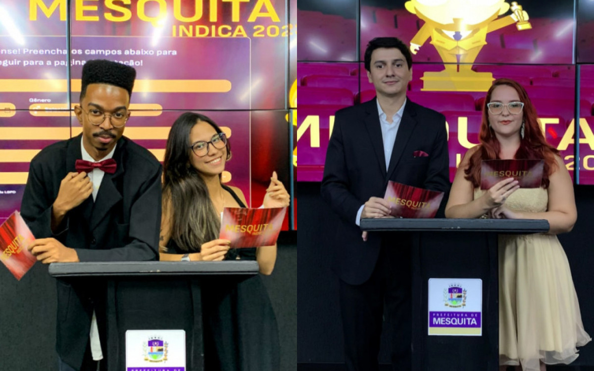 Apresentadores do Mesquita Indica 2023