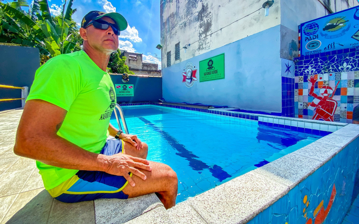 William Ferreira destacou que o curso j&aacute; formou 21 turmas de mergulhadores recreativo