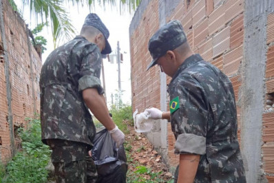 Combate ao Aedes aegypti é intensificado e envolve até equipe do Tiro de Guerra