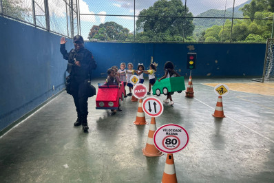 Ronda Escolar em Magé atende alunos da Educação Infantil