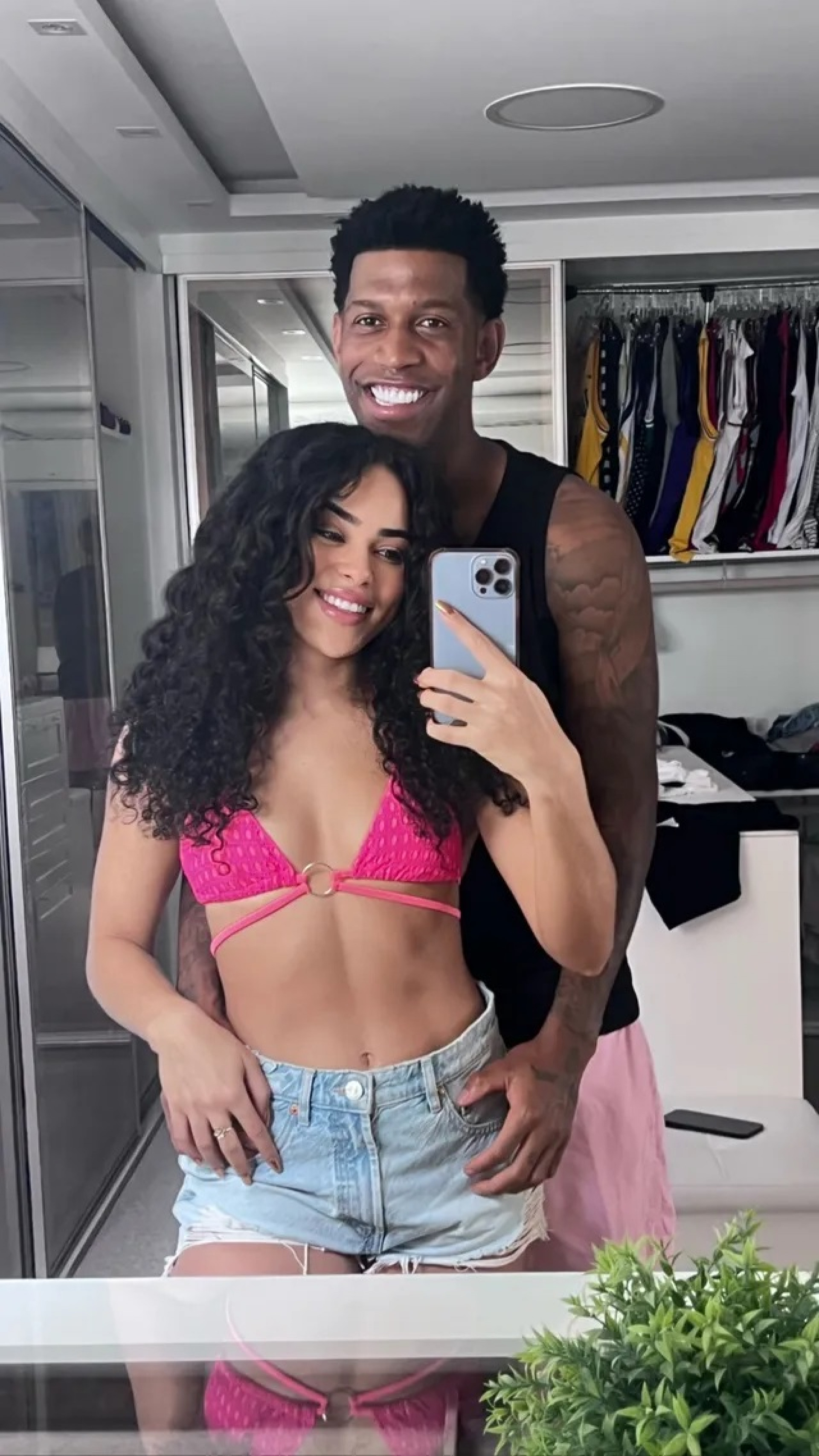 Elana e Gil, do Corinthians, estão namorando - Reprodução do Instagram