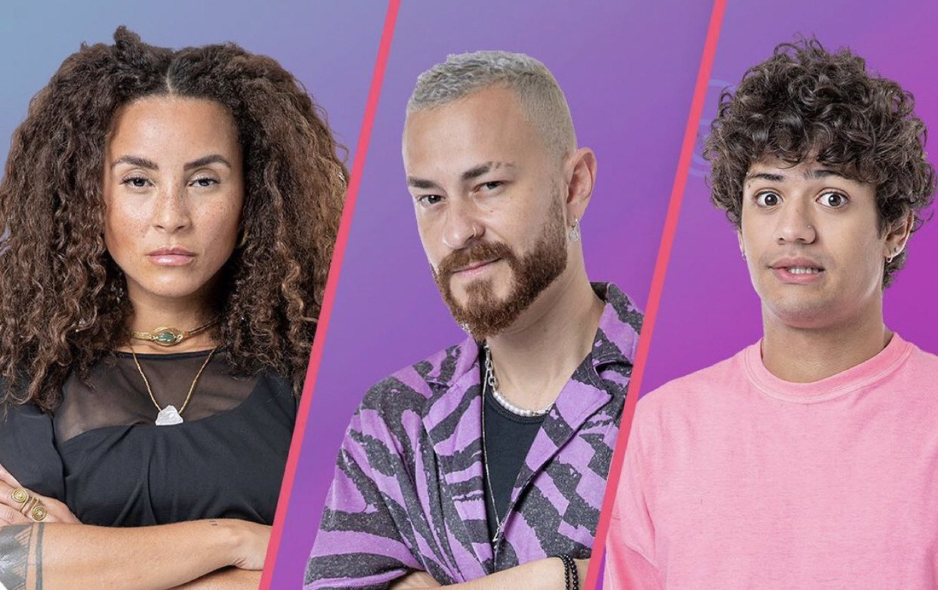 Domitila, Fred e Gabriel Santana estão no paredão - Reprodução