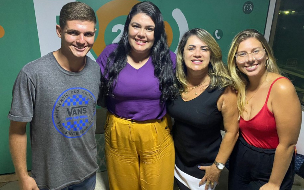 Claudia Souza e sua equipe 