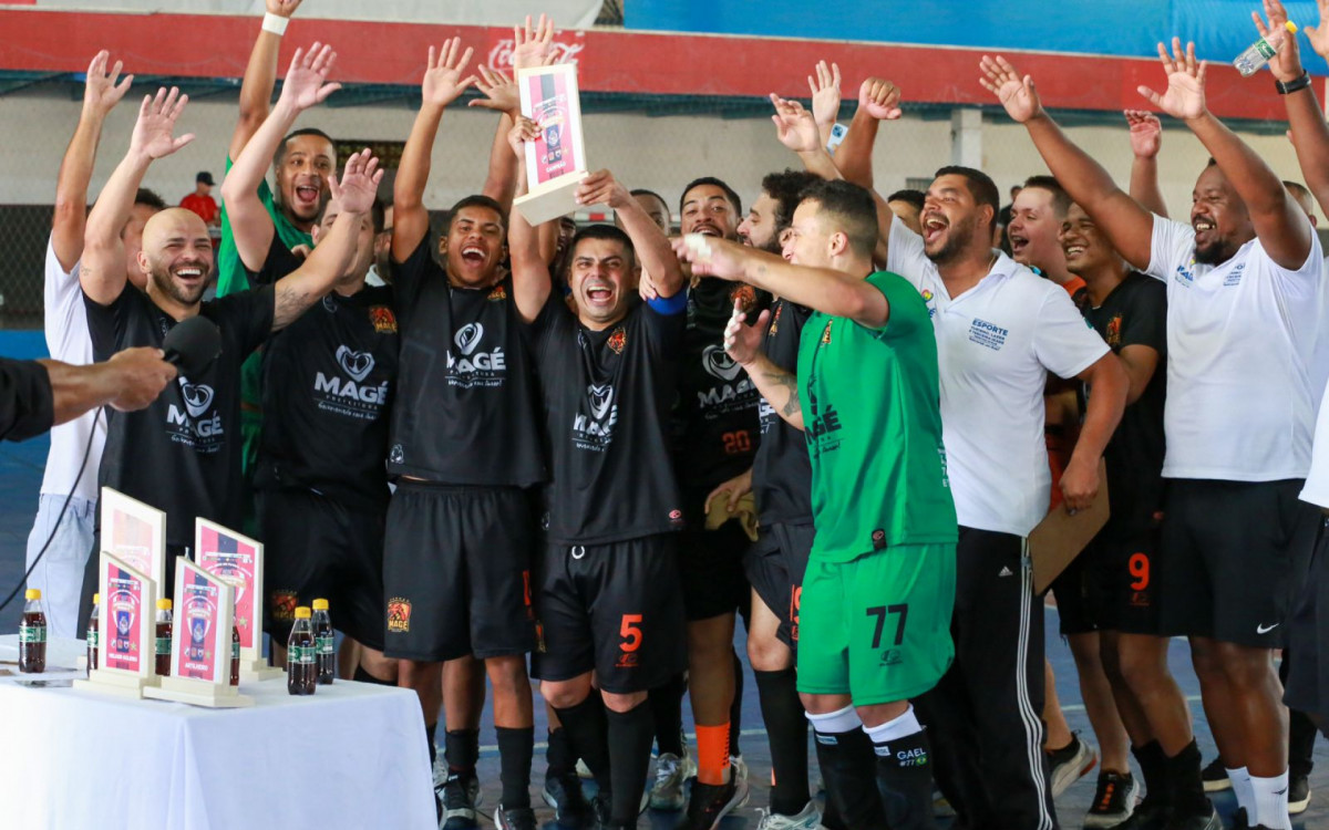 Mag&eacute; Futsal &eacute; campe&atilde;o