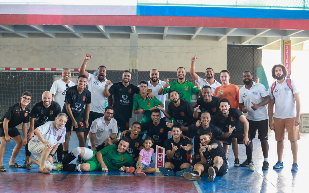 Mag&eacute; Futsal &eacute; campe&atilde;o - Raphael Andrade/Divulga&ccedil;&atilde;o