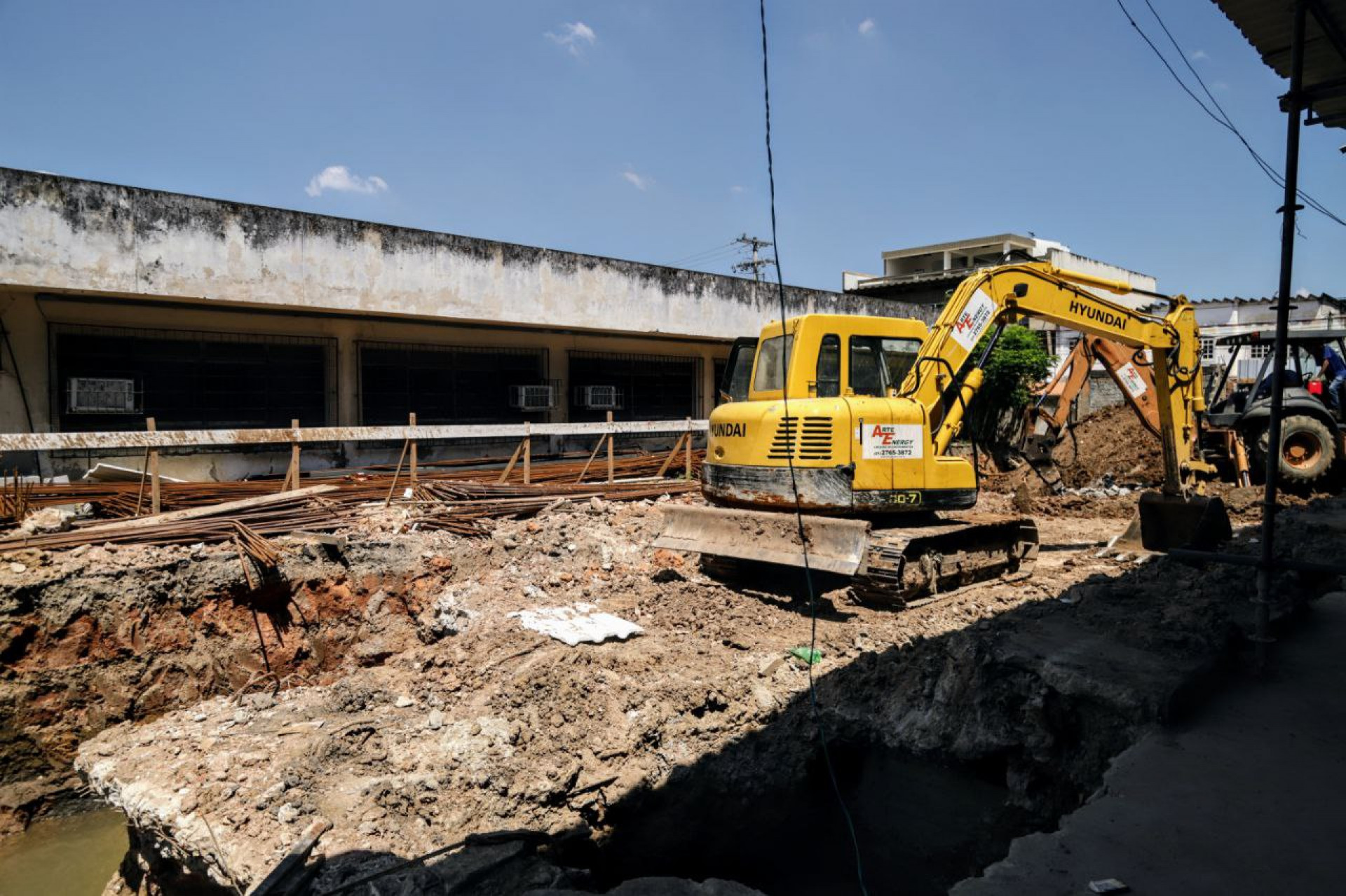 Obras na cidade: o Centro Especializado em Reabilitação Física, Auditiva e Visual, no Parque Novo Rio  - Divulgação/ PMSJM