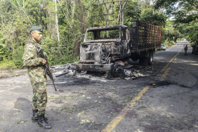 Após trégua, Colômbia realiza ofensivas contra Clã do Golfo