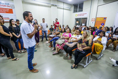 Saúde de Belford Roxo realiza reunião com administradores de USF e UBS