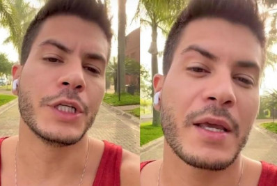 Arthur Aguiar atualiza seguidores sobre estado de saúde da filha: 'Não está cem por cento'
