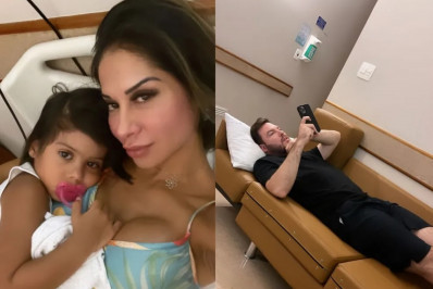 'Avisei que ela não estava bem', diz Maíra Cardi após declarações de Arthur Aguiar sobre internação da filha