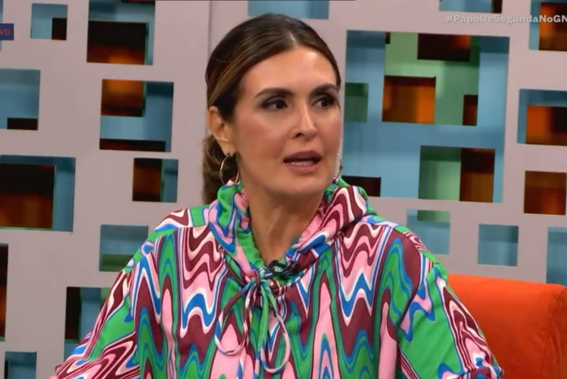 Fátima Bernardes participa do 'Papo de Segunda', do GNT - Reprodução de vídeo / GNT