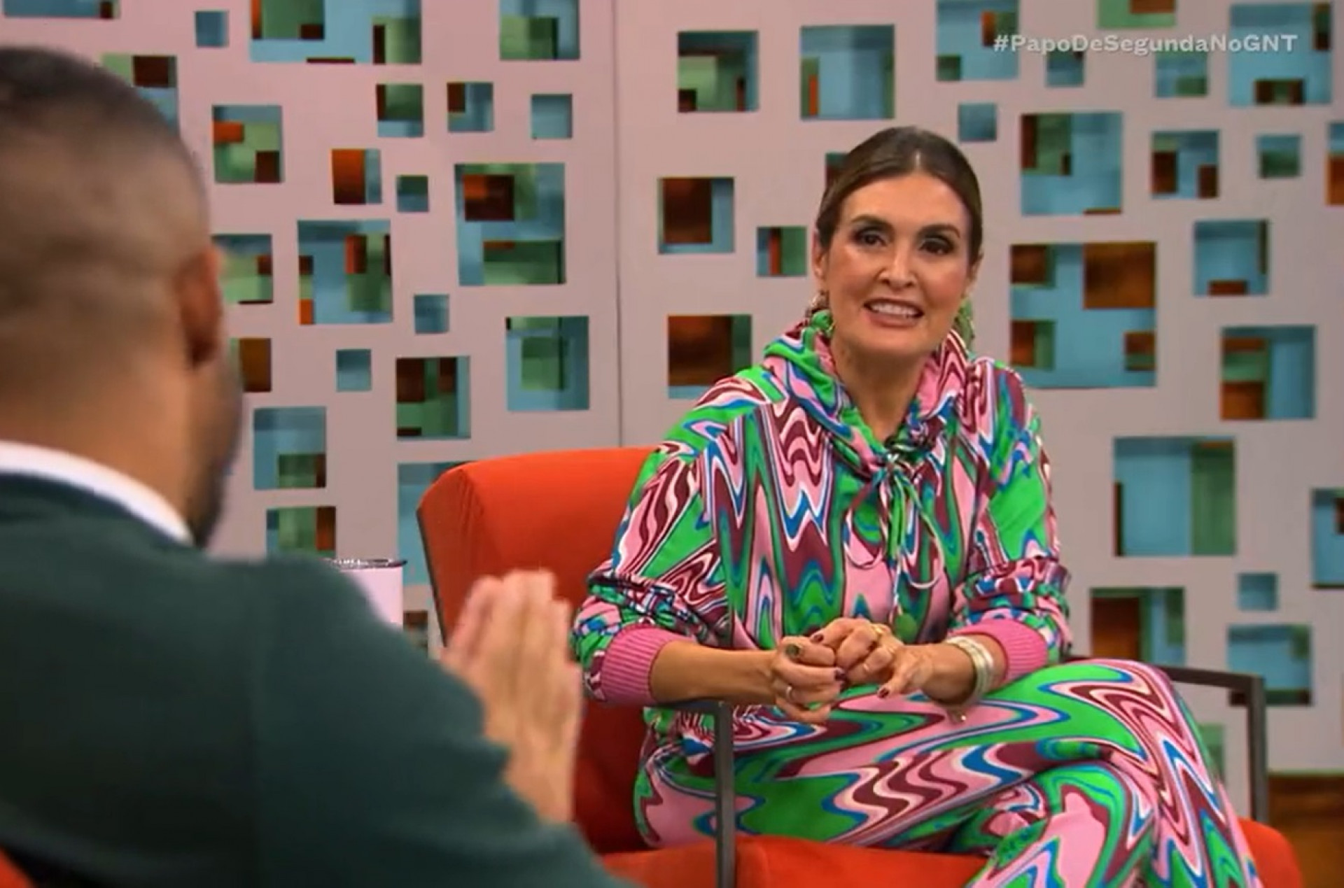 Fátima Bernardes participa do 'Papo de Segunda', do GNT - Reprodução de vídeo / GNT