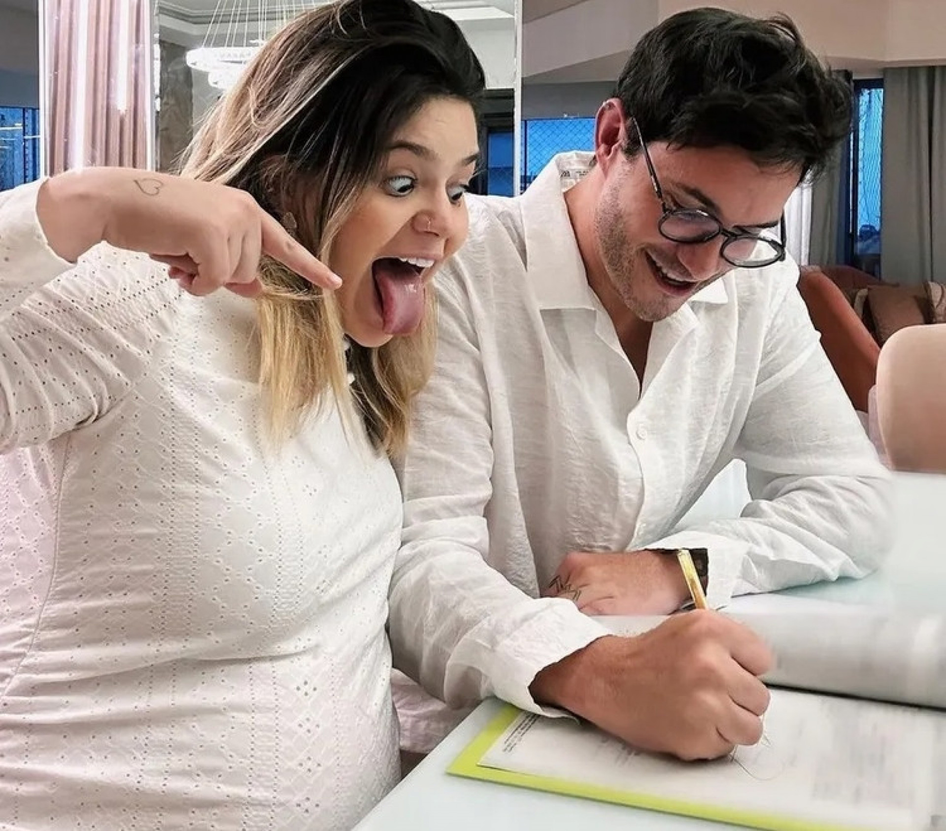 Viih Tube e Eliezer se casaram nesta ter&ccedil;a-feira (21) - Reprodu&ccedil;&atilde;o/Redes Sociais