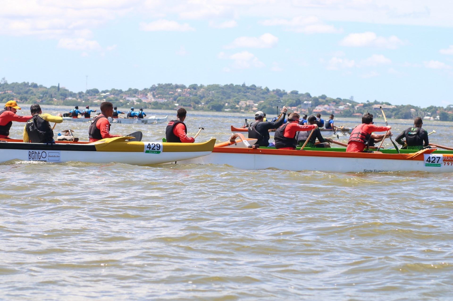 Campeonato Estadual de Canoa Havaiana bate recordes de competidores, público e premiações em Saquarema - Divulgação/Prefeitura de Saquarema