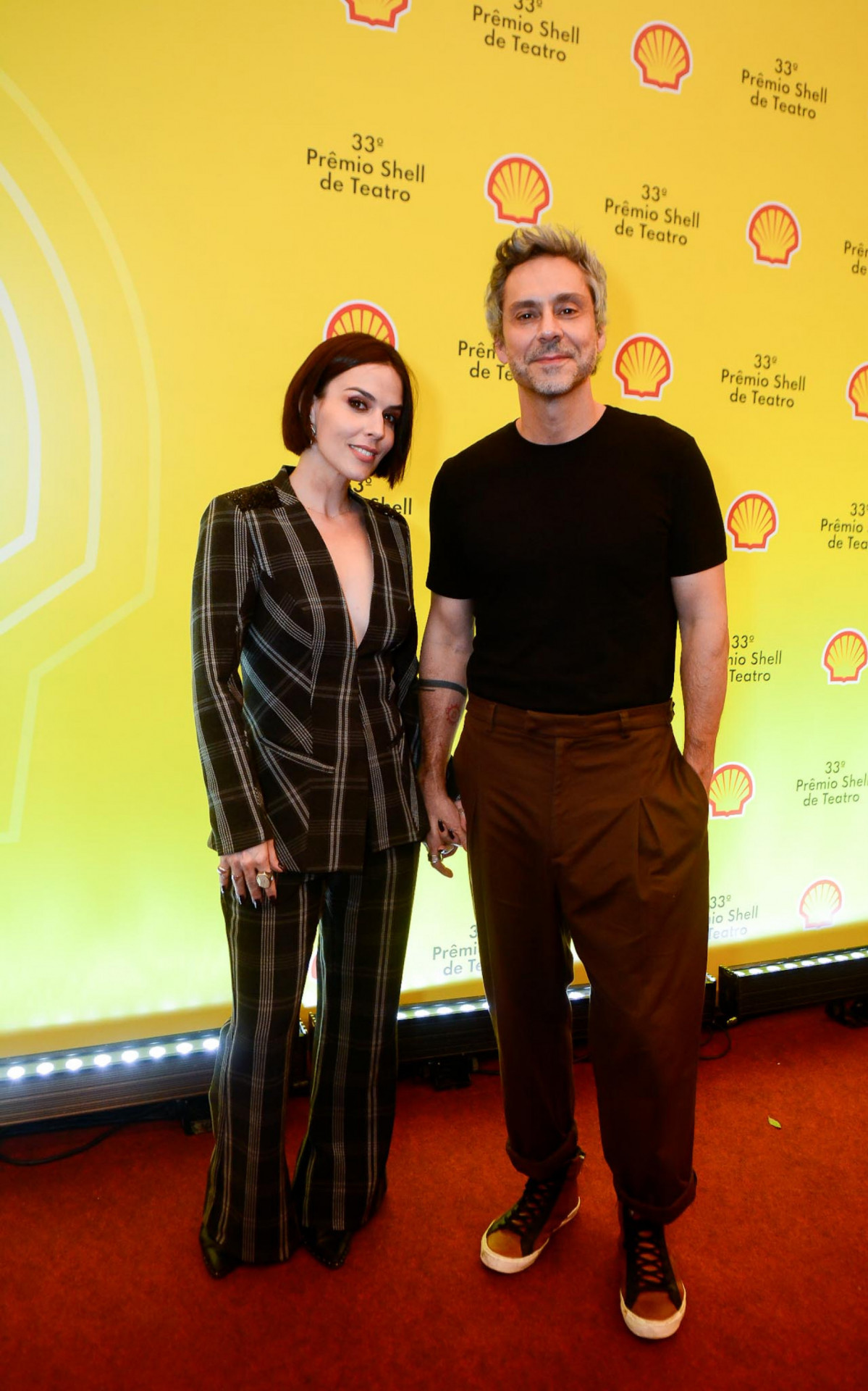 Alexandre Nero e a mulher, Karen Brusttolin