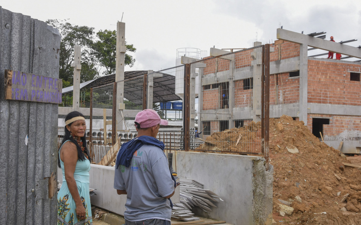 Lutana &eacute; a presidente da Associa&ccedil;&atilde;o de Moradores do primeiro bairro ind&iacute;gena de Manaus
