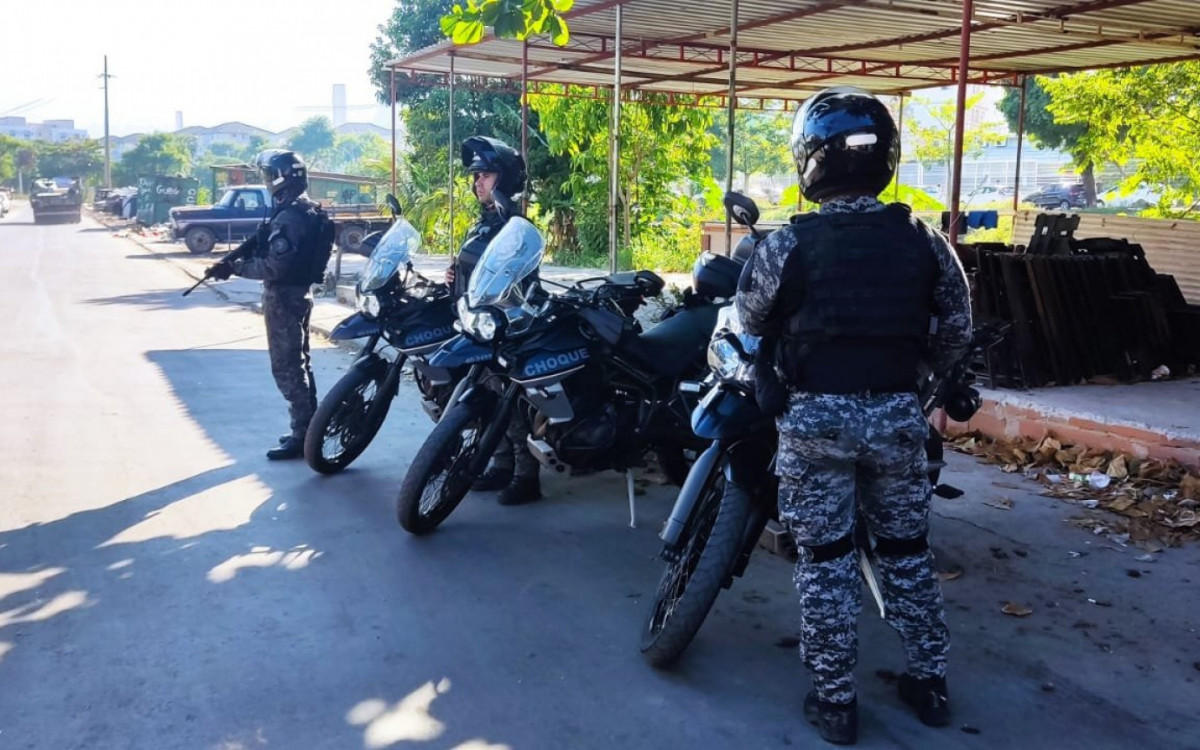 Equipes do BPChq atuam na Gard&ecirc;nia Azul