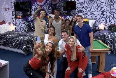 Participantes eliminados chegam à Casa do Reencontro; Fred Desimpedidos desiste da repescagem