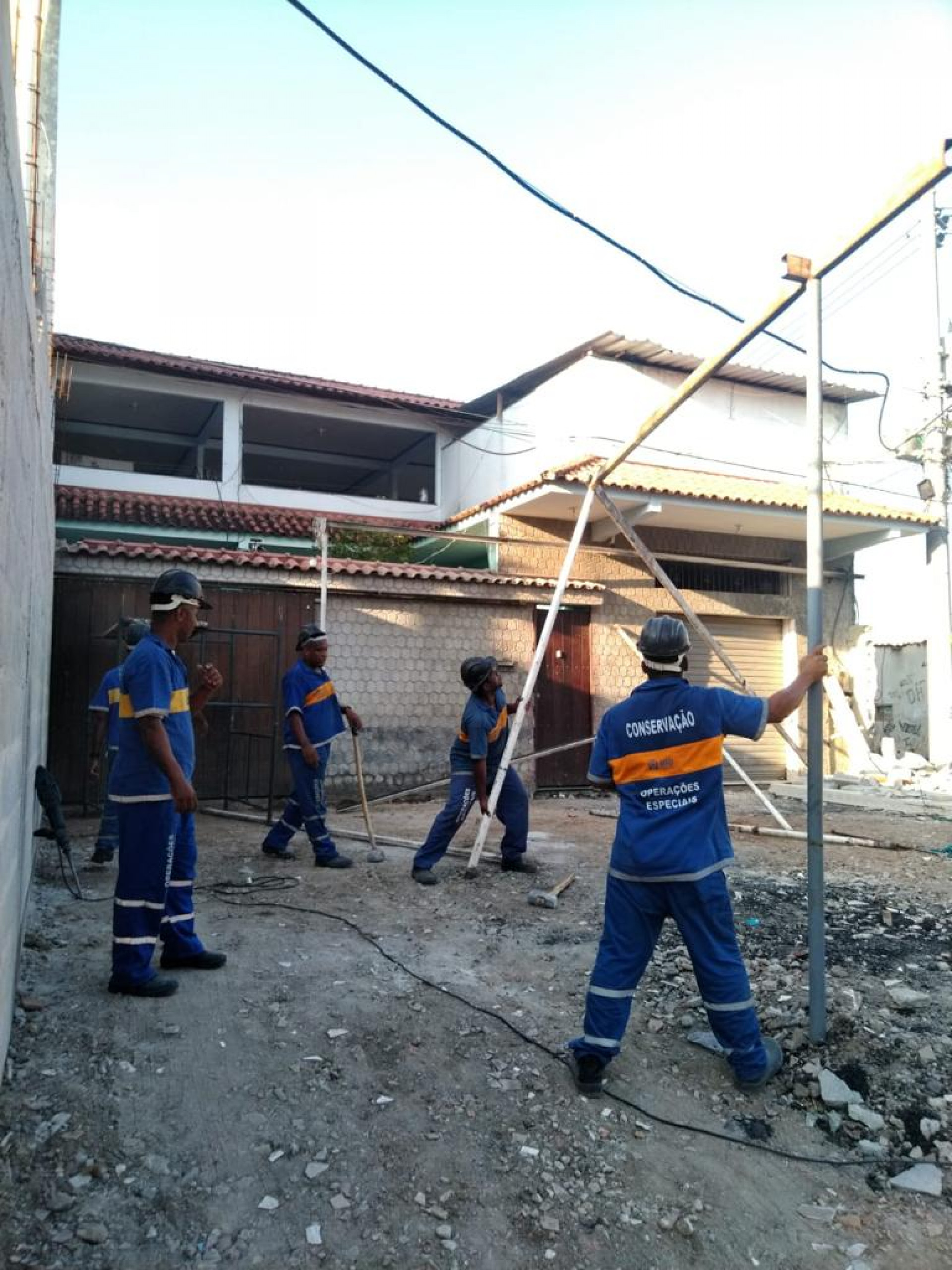 Participaram da operação a Secretaria de Conservação, Guarda Municipal, Comlurb, Rio Luz e Polícia Militar - Divulgação / Seop