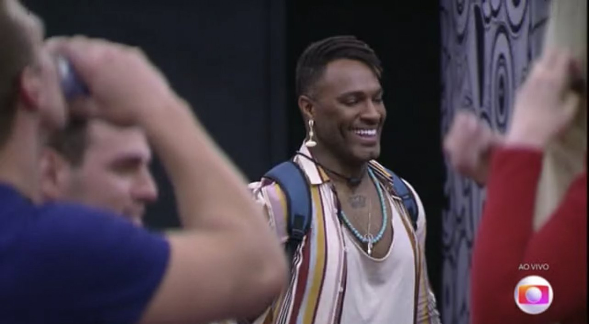 Fred Nicácio na Casa do Reencontro do 'BBB 23' - Reprodução