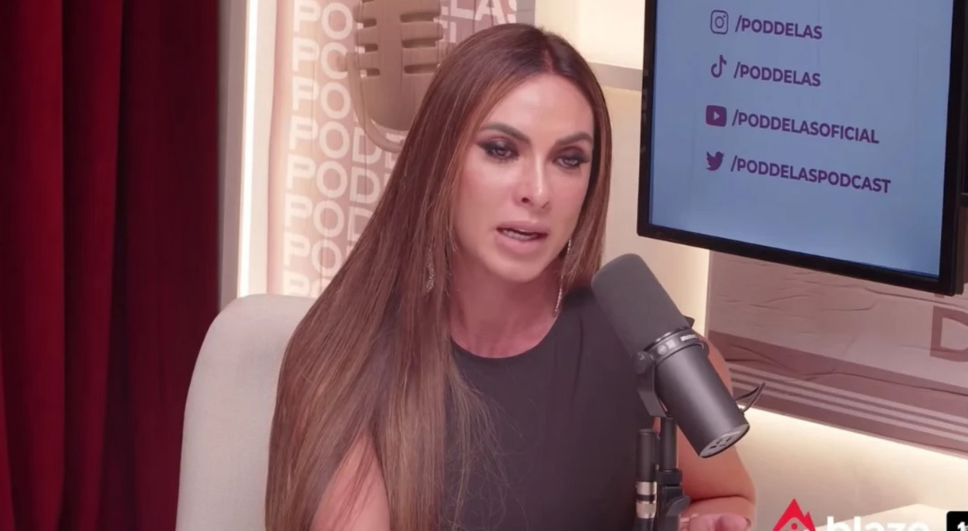 Nicole Bahls deu entrevista ao 'PodDelas' - Reprodução/Youtube