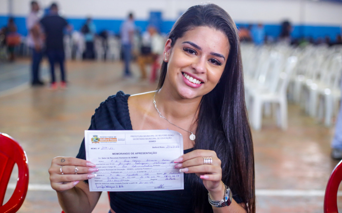 Jennifer Rodrigues frisou que est&aacute; animada com a oportunidade de trabalhar na Educa&ccedil;&atilde;o