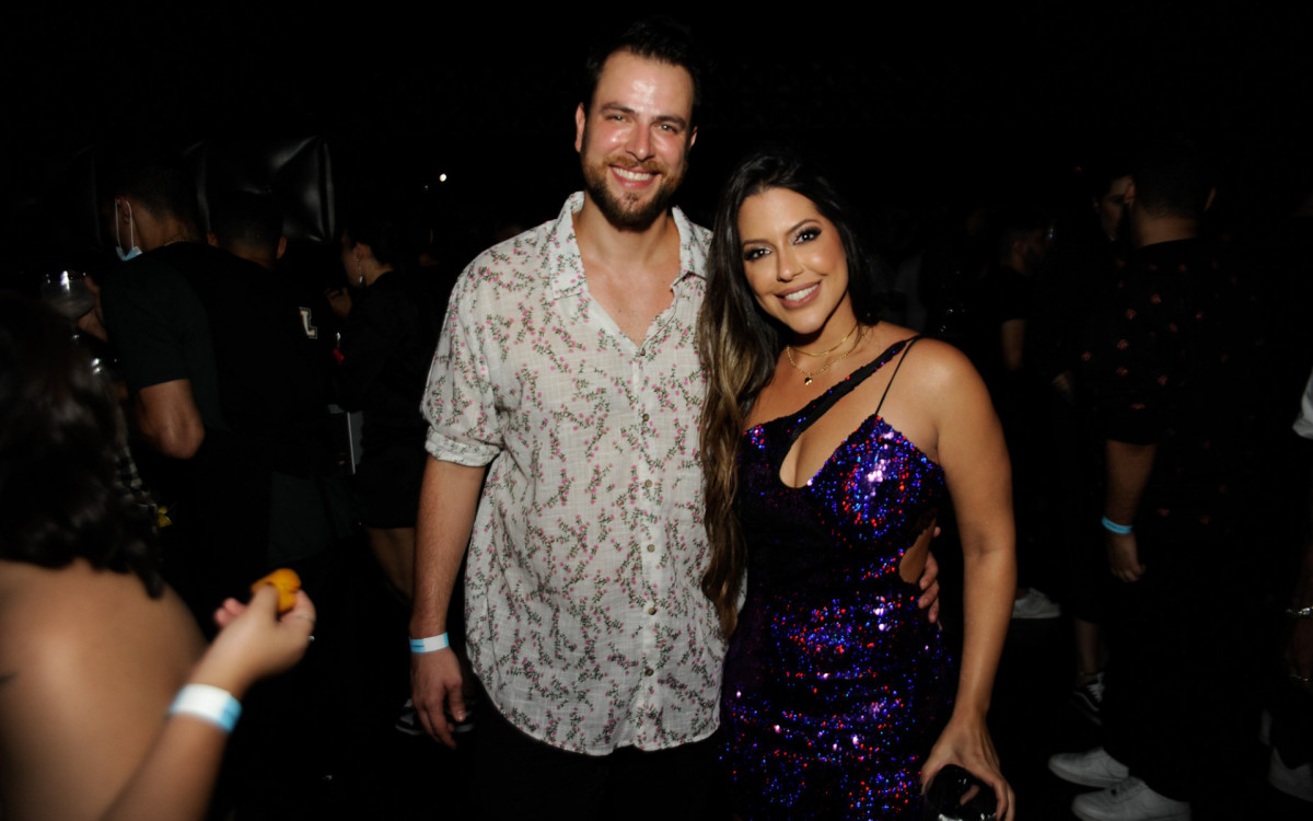 Ex-BBBs Gustavo Marsengo e Laís Caldas - Eduardo Martins / Ag. News