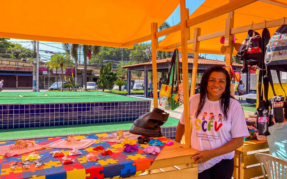 Evento ocorreu na Pra&ccedil;a Elizabeth Paix&atilde;o, no Centro de Mesquita