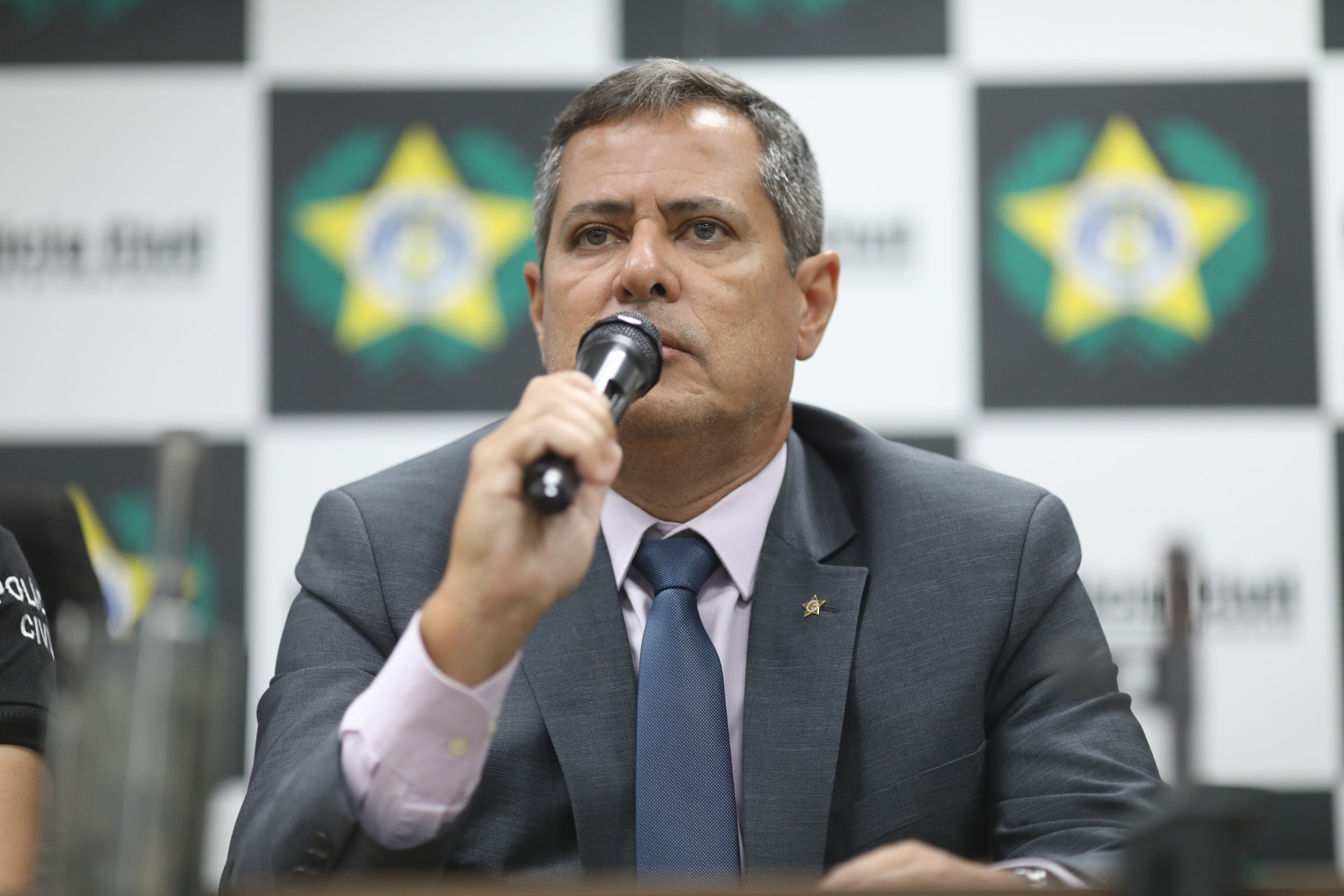 Representantes das polícias Civil e Militar explicaram operações realizadas nesta quinta-feira (23) no Salgueiro e na Maré - Pedro Ivo/ Agência O Dia