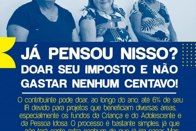 IPTU Itinerante cumpre mais uma etapa e governo também orienta para doação do IR