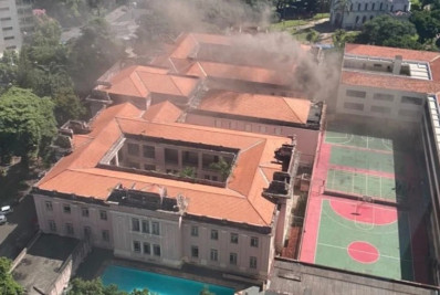 Estudante suspeito de provocar incêndio em colégio em BH é apreendido pela PM