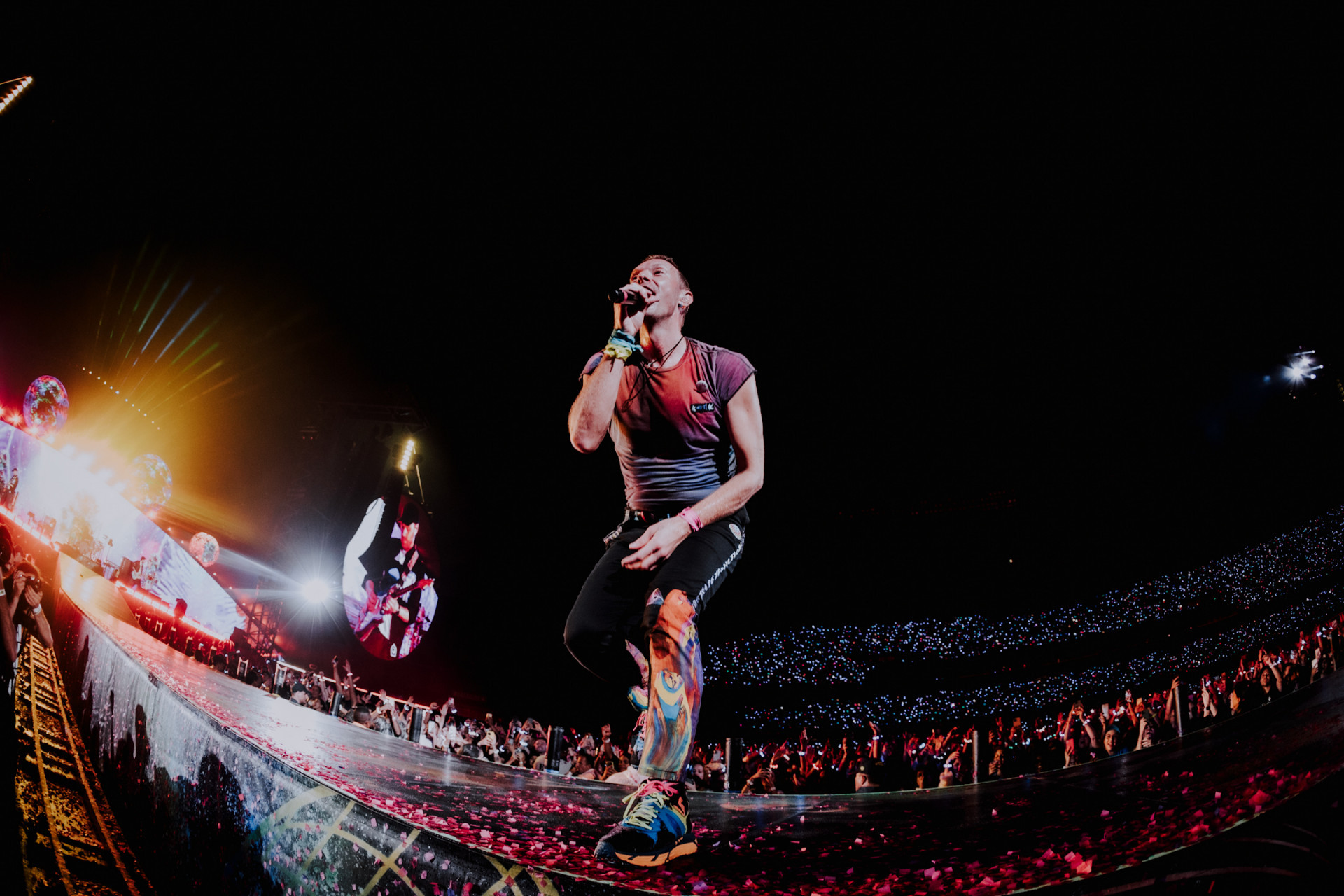 Coldplay faz show no Engenhão neste fim de semana - Iris Alves