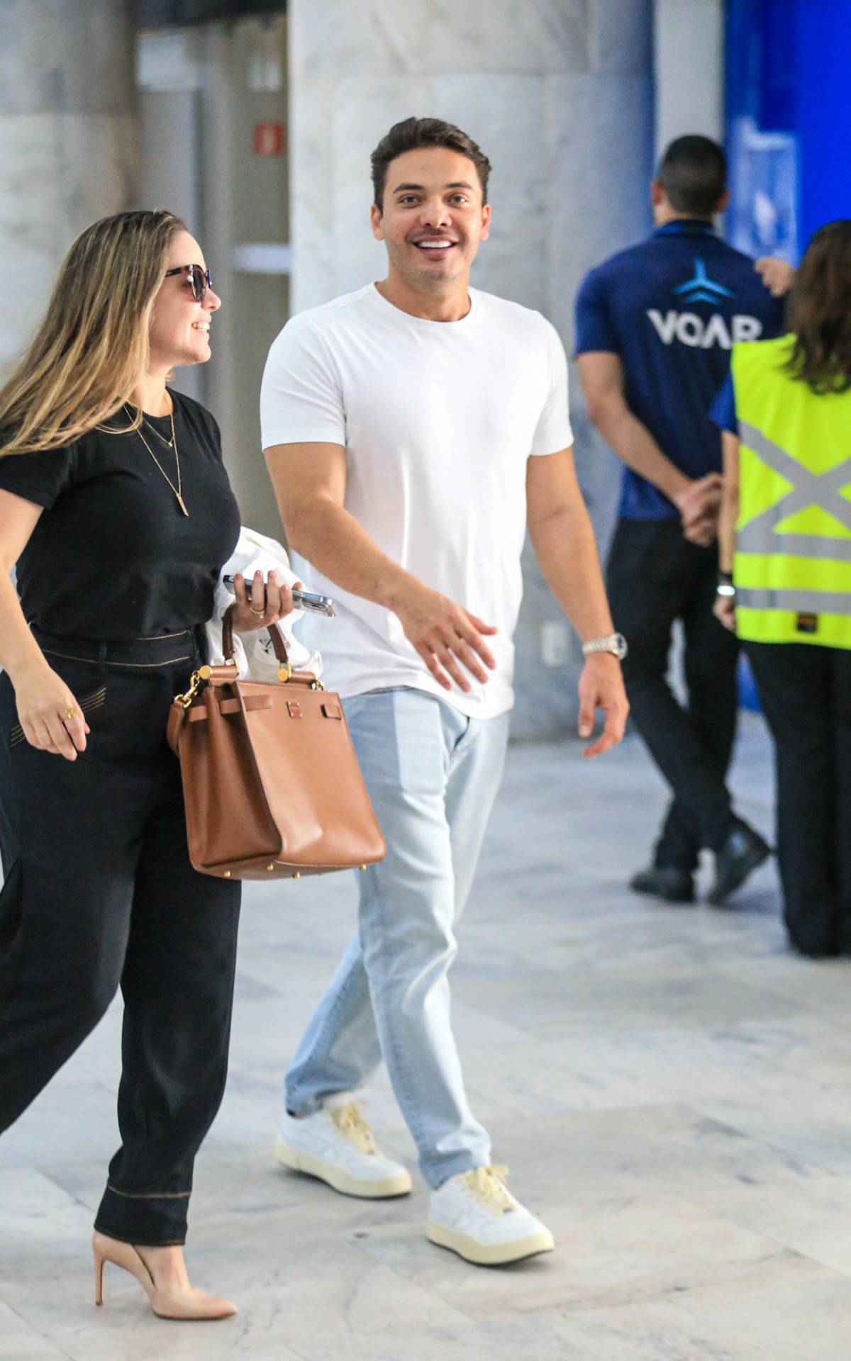 Weslwy Safad&atilde;o desembarcou em aeroporto do Rio 