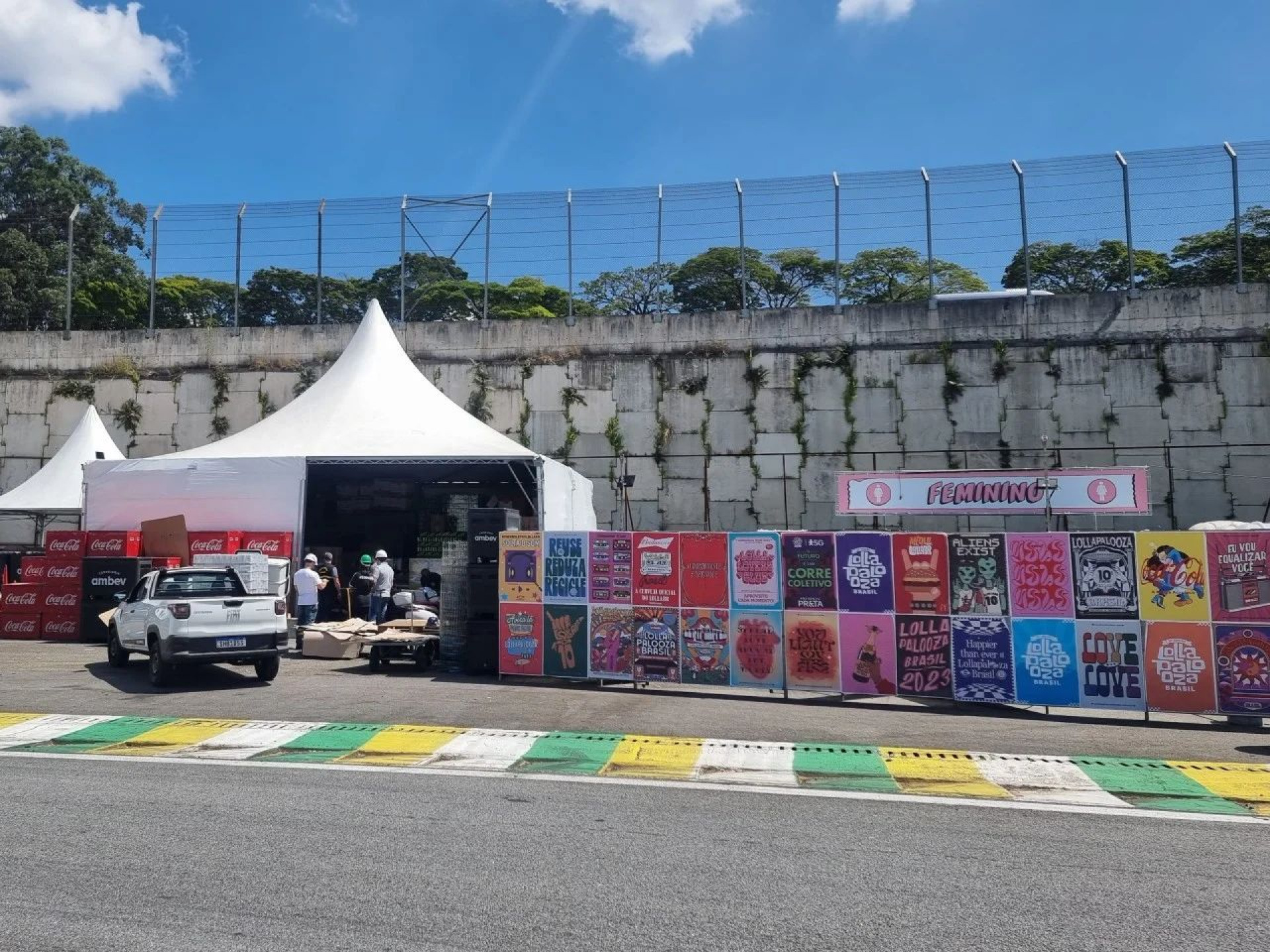 Lollapalooza é flagrado com trabalhadores escravizados em São Paulo - Reprodução/Ministério do Trabalho e Emprego