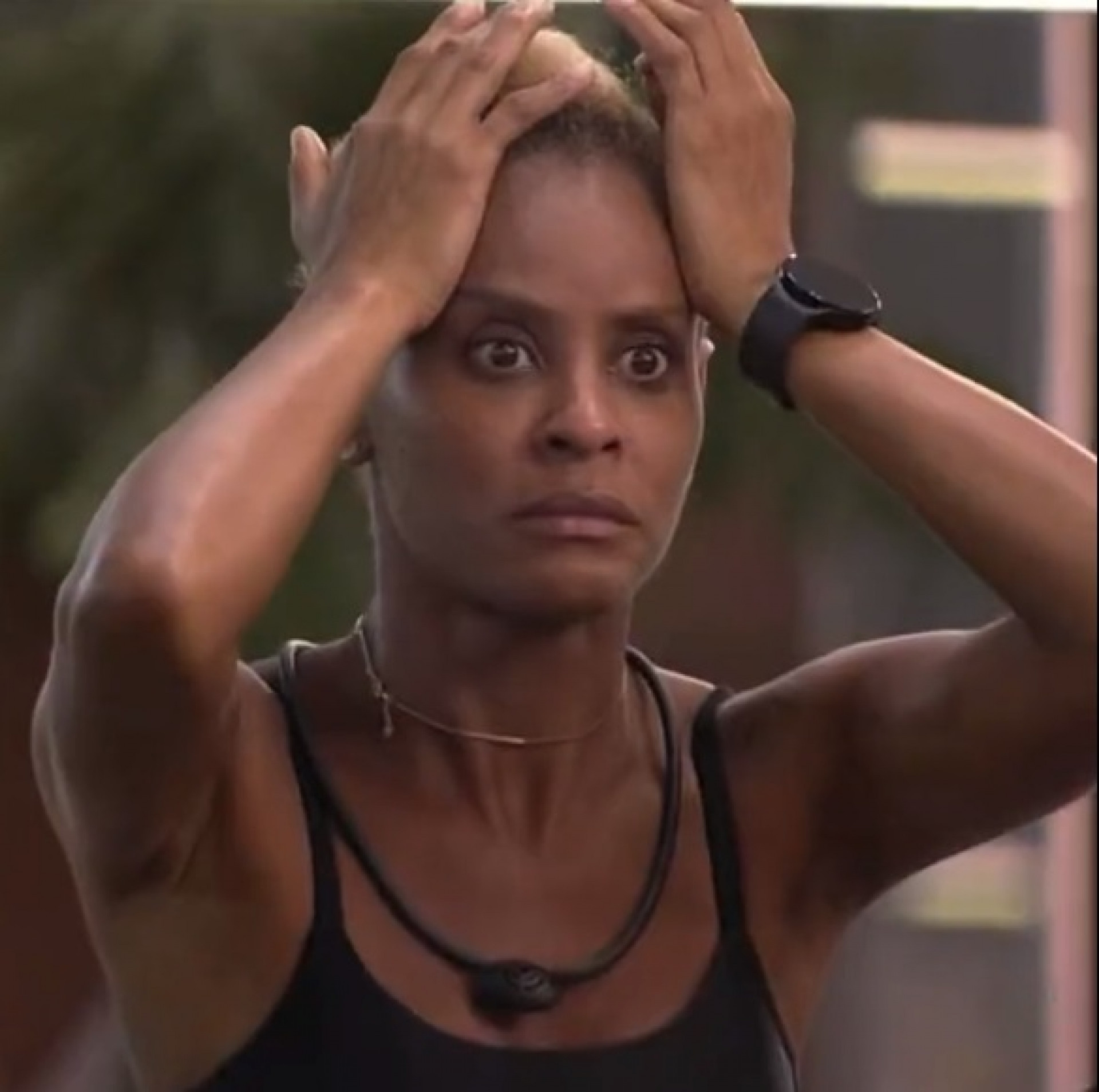 Aline se surpreende com as atitudes de Key Alves - Reprodução