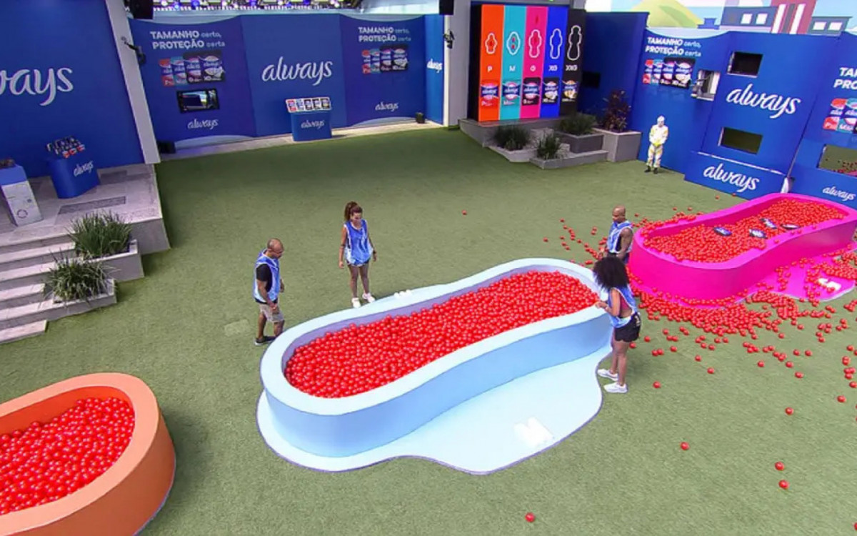 Prova do Anjo aconteceu neste sábado no 'BBB 23' - Reprodução/Globoplay