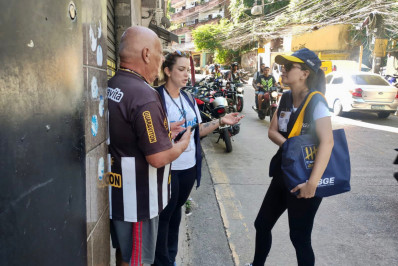 Prefeitura do Rio e IBGE promovem ações de divulgação do Censo 2022 em comunidades