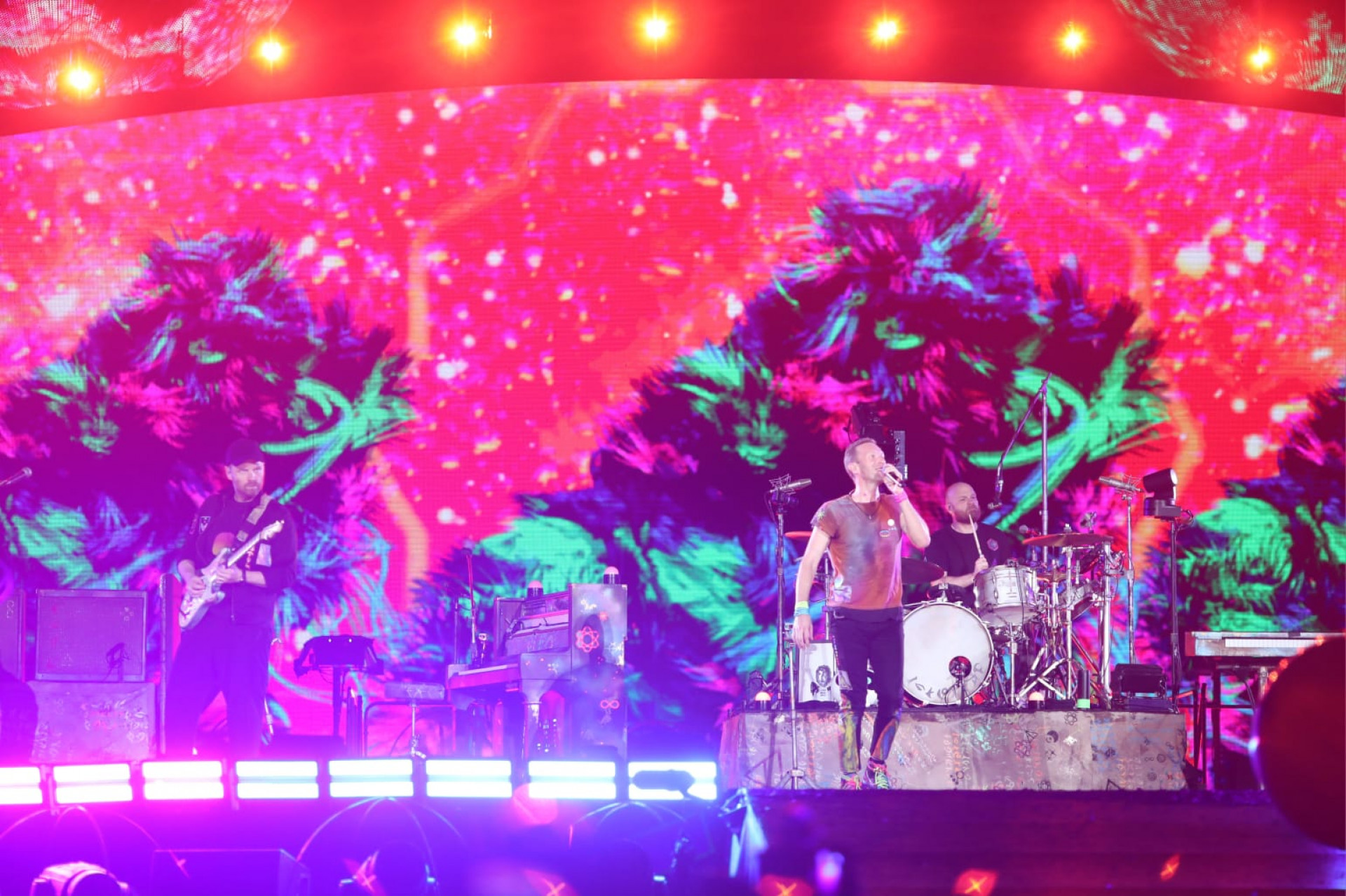 Coldplay realiza show espetacular no Rio de Janeiro, neste sábado (24) - Pedro Ivo / Agência O Dia