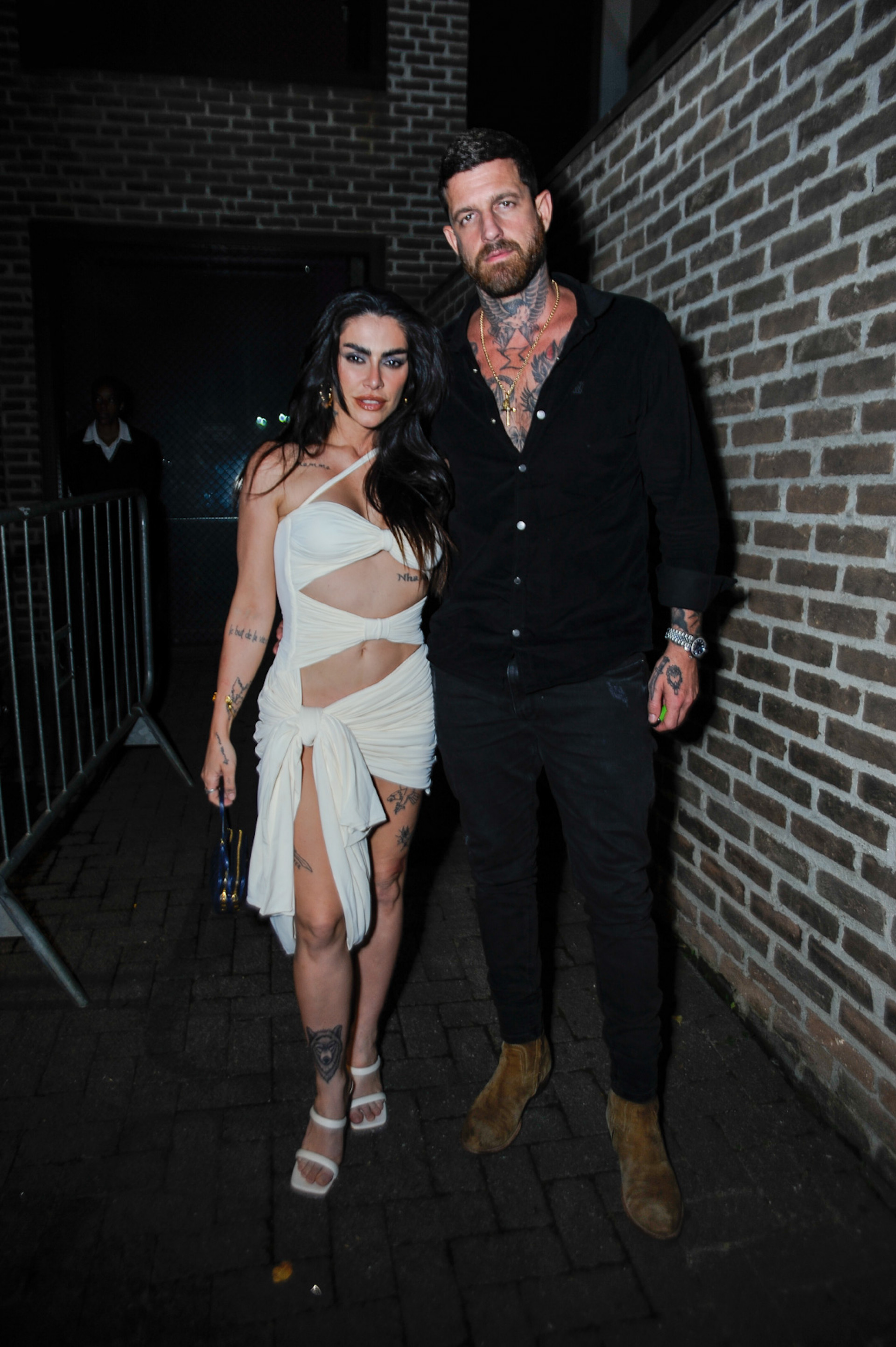 Cleo e o marido, Leandro D'Lucca - Eduardo Martins / Ag. News